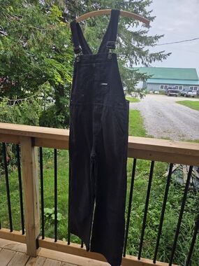 Black Women's Berne Workwear Overalls